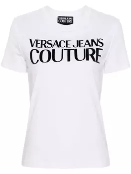 Versace Jeans Couture футболка с логотипом, белый