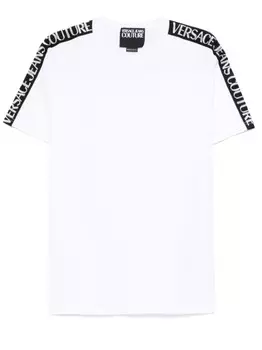 Versace Jeans Couture футболка с логотипом, белый
