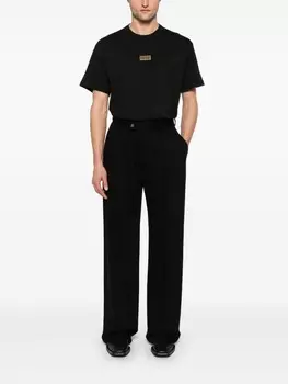 Versace Jeans Couture футболка с логотипом, черный