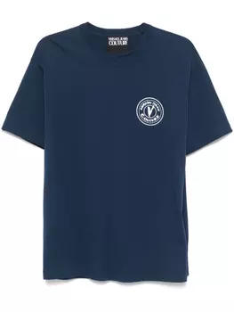 Versace Jeans Couture футболка V-Emblem, синий
