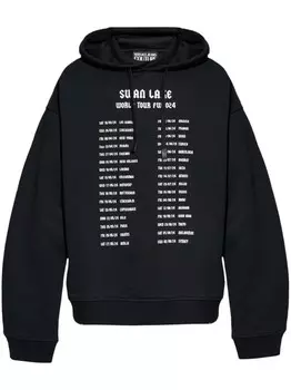 Versace Jeans Couture худи Swan Lake, черный