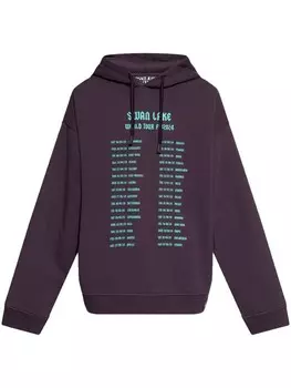 Versace Jeans Couture худи Swan Lake, фиолетовый