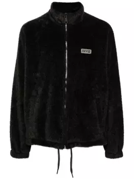 Versace Jeans Couture кардиган с логотипом, черный