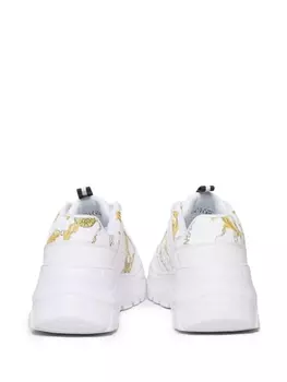 Versace Jeans Couture кроссовки Barocco, белый