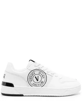 Кроссовки Versace Jeans Couture Starlight Logo 76YA3SJ1ZPA62, белый/черный