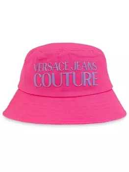 Versace Jeans Couture панама с логотипом, розовый