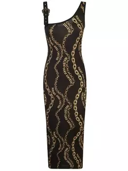 Versace Jeans Couture Платье Chain Couture, черный