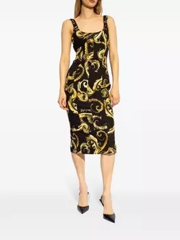Versace Jeans Couture платье на бретельках, черный