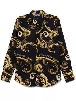 Versace Jeans Couture рубашка Chromo Couture, черный