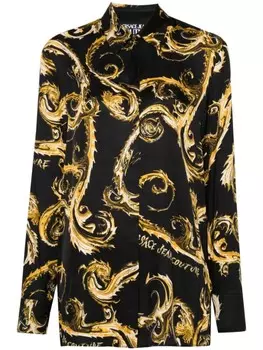 Versace Jeans Couture рубашка Chromo Couture, черный