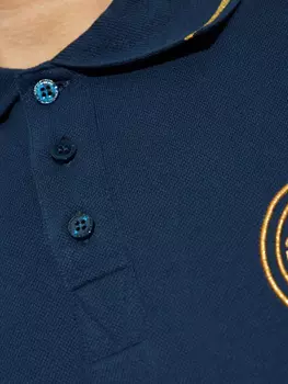 Versace Jeans Couture рубашка поло Medusa, синий