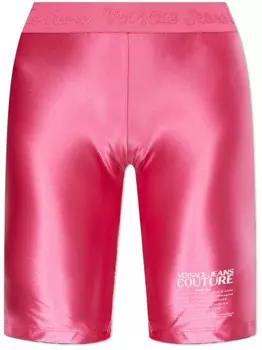Versace Jeans Couture шорты с логотипом, розовый