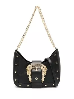 Versace Jeans Couture сумка на плечо с пряжкой Baroque, черный