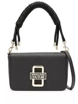 Versace Jeans Couture сумка на плечо с логотипом, черный