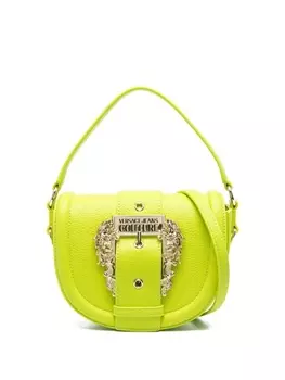 Versace Jeans Couture сумка на плечо с пряжкой Barocco, зеленый