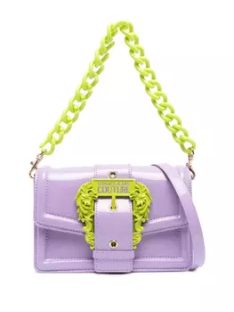 Versace Jeans Couture сумка на плечо с пряжкой Baroque, фиолетовый