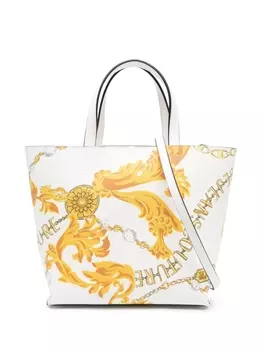 Versace Jeans Couture сумка-тоут Chain Couture, белый