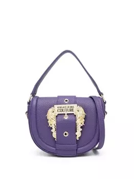 Versace Jeans Couture сумка-тоут с пряжкой, фиолетовый