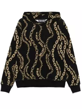 Versace Jeans Couture толстовка Chain Couture, черный