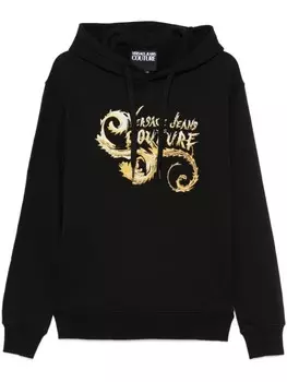 Versace Jeans Couture толстовка с логотипом, черный