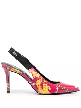 Versace Jeans Couture туфли Couture 90 с ремешком на пятке, розовый