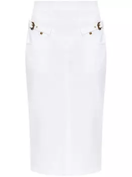 Versace Jeans Couture юбка миди, белый