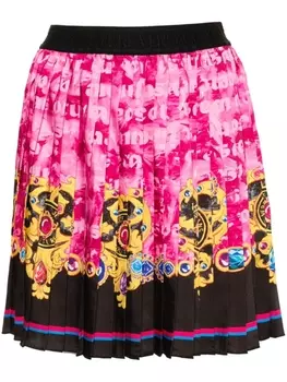 Versace Jeans Couture юбка мини Heart Couture, розовый