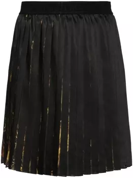 Versace Jeans Couture юбка мини с принтом Watercolour Couture, черный