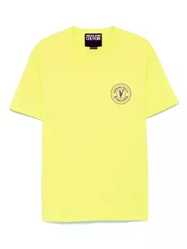 Versace Jeans Couture V-Emblem Футболка, зеленый