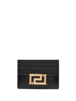 Versace картхолдер Greca Goddess, черный