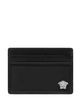 Versace картхолдер с декором Medusa, черный