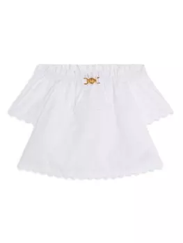 Versace Kids блузка Сангалло, белый