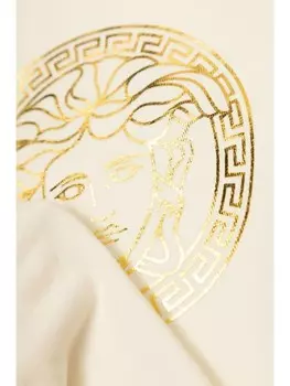 Versace Kids боди «Голова Медузы» (комплект из двух штук), нейтральный цвет