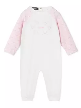 Versace Kids комплект для новорожденного с принтом, белый