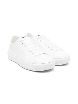 Versace Kids кроссовки Greca, белый