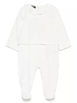 Versace Kids пижама с узором Medusa, белый