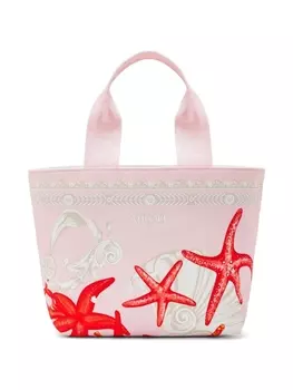 Versace Kids пляжная сумка Barocco Sea, розовый