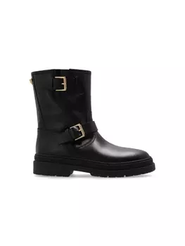 Versace Kids сапоги La Medusa, черный