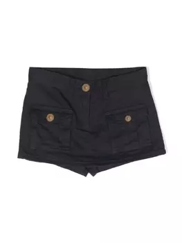 Versace Kids шорты с декором Medusa, синий