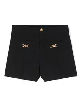 Versace Kids шорты с Медузой, черный