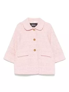 Versace Kids твидовое пальто