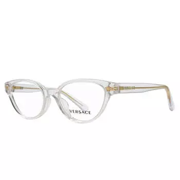 Versace Kids VK 3322U 148 47 мм Детские очки кошачий глаз 47 мм, цвет crystal