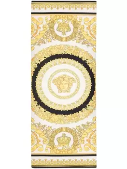 Versace коврик для йоги с принтом I Love Baroque, белый