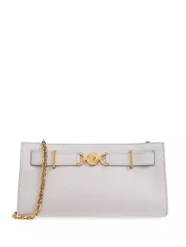 Versace кожаная сумка-клатч Medusa '95, серый