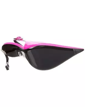 Versace Кожаные туфли с пяткой на пятке Pin-Point, розовый