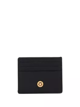 Versace кожаный держатель карт Medusa, черный
