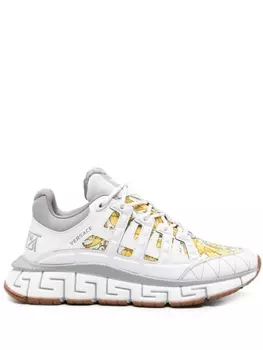 Versace кроссовки Trigreca, белый