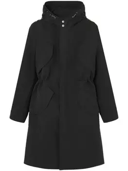 Versace куртка с капюшоном, черный