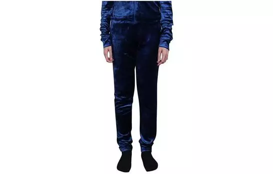 VERSACE Леггинсы женские синие