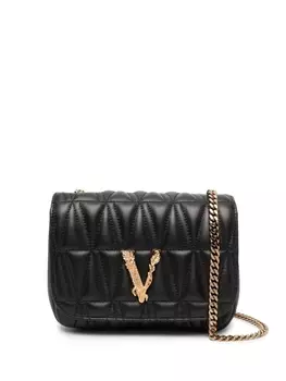 Versace маленькая сумка на плечо Virtus, черный
